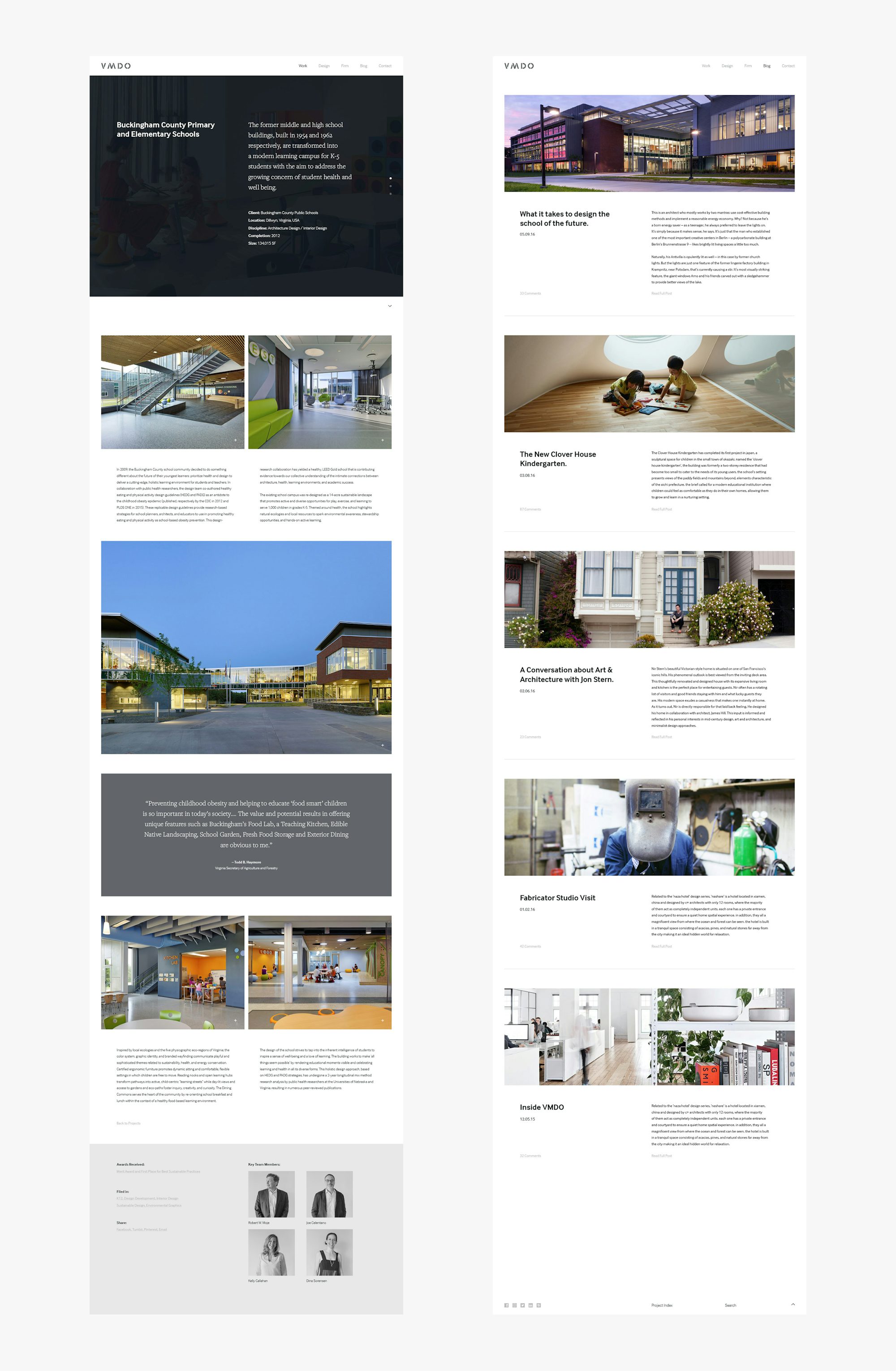 Architecture Firm Portfolio Web Design